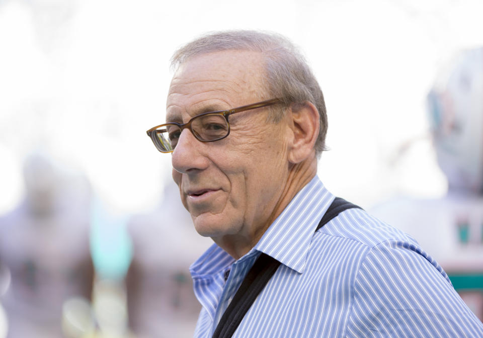 Stephen Ross left an NFL group focused on social justice issues under reported pressure from players.  (Getty)