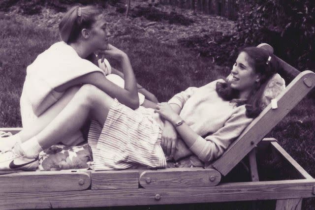 <p>Courtesy</p> Carolyn and Lauren Besette in 1982