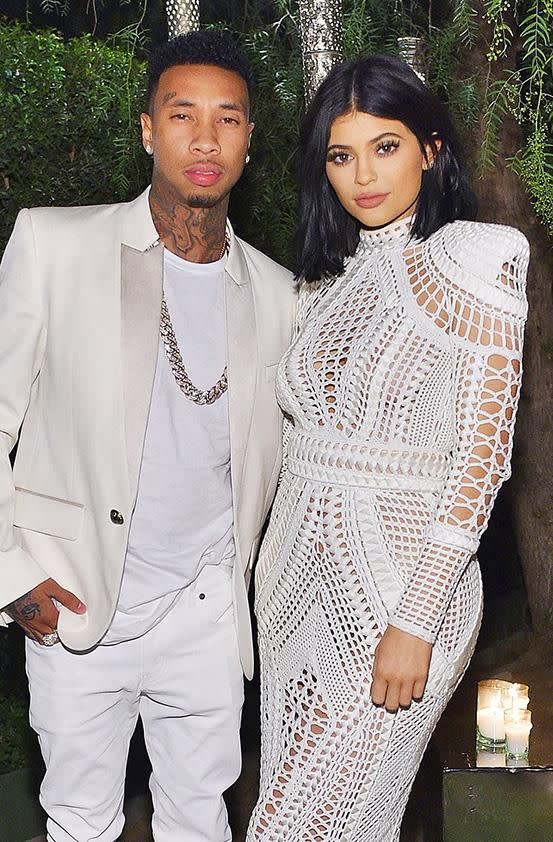 Kylie and Tyga earlier this year. Photo: Getty Images.