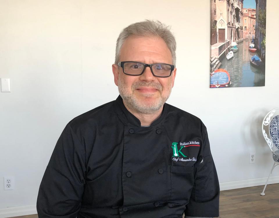 Chef Alessandro De Luca started Italian Kitchen last year and now hosts classes and weekly dinners at their kitchen, 540 W. McDaniel St.