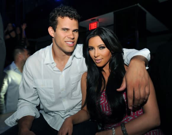 Kim Kardashian and Kris Humphries (Photo:Rex)