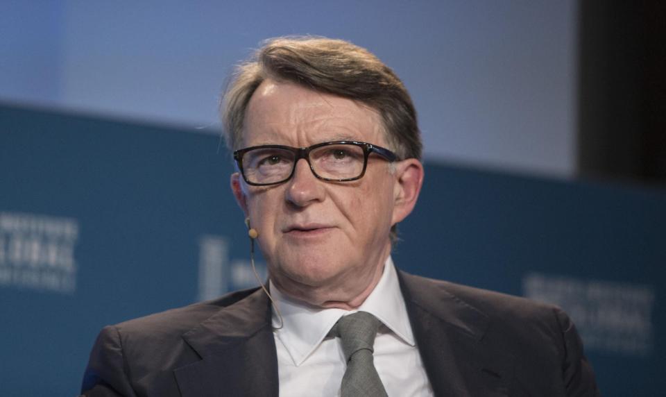 Peter Mandelson (Bloomberg via Getty Images)