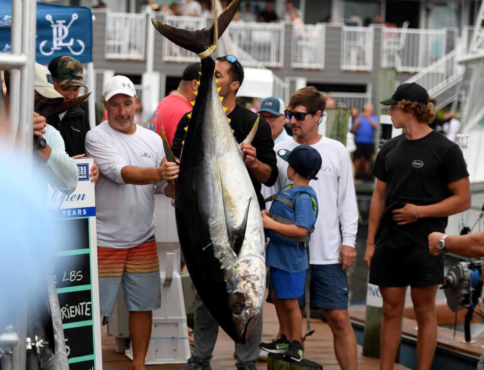 WMO leaderboard New white, blue marlins in running for big money in