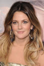 Ombre balayage like Drew Barrymore’s is still one of the most copied hair trends. "Colour it balayage [hair is painted freehand rather than with foils] to get that bohemian, 1970s look," says Gene Cooksley of Oscar and Co. "Style with a middle part or slightly to the side for a rounder face.”