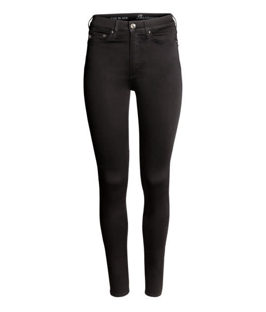 H&M Shaping Skinny High Jeans, $50, H&M.