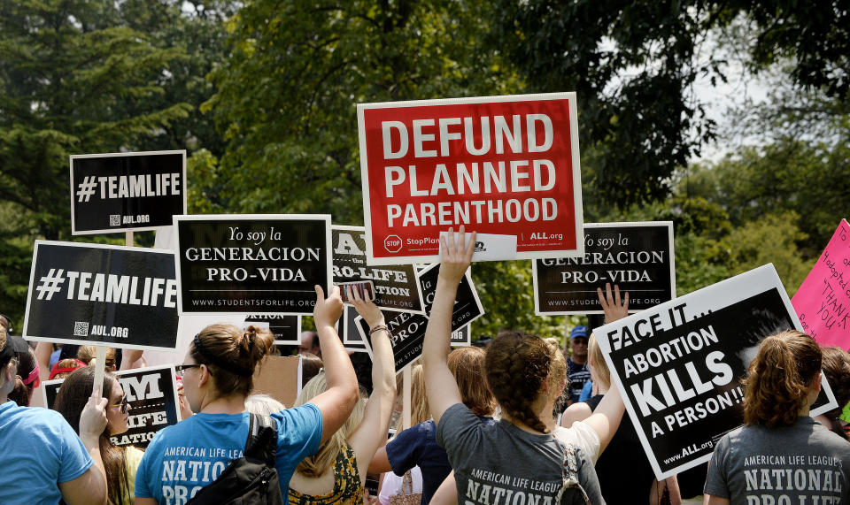 Despite the fact that <a href="http://www.usatoday.com/story/news/2015/12/07/poll-most-oppose-defunding-planned-parenthood/76913724/">most Americans oppose</a> defunding Planned Parenthood -- and a whopping <a href="https://www.plannedparenthood.org/files/1914/0545/1511/PPMNS_by_the_numbers.pdf">1 in 5</a> women in the United States have accessed care via the provider at some point in their lives -- GOP-ers threatened Planned Parenthood's funding throughout the year. In early December&nbsp;<a href="http://www.huffingtonpost.com/entry/defund-planned-parenthood-republicans_566078aae4b079b2818d8011">the issue came up again</a>, with Republicans in the Senate voting to eliminate federal funding for the reproductive health services provider.