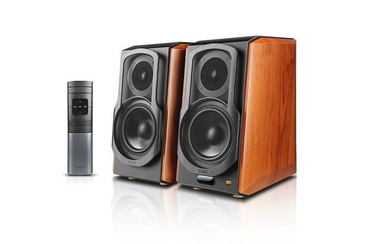 The Edifier S100W speakers.