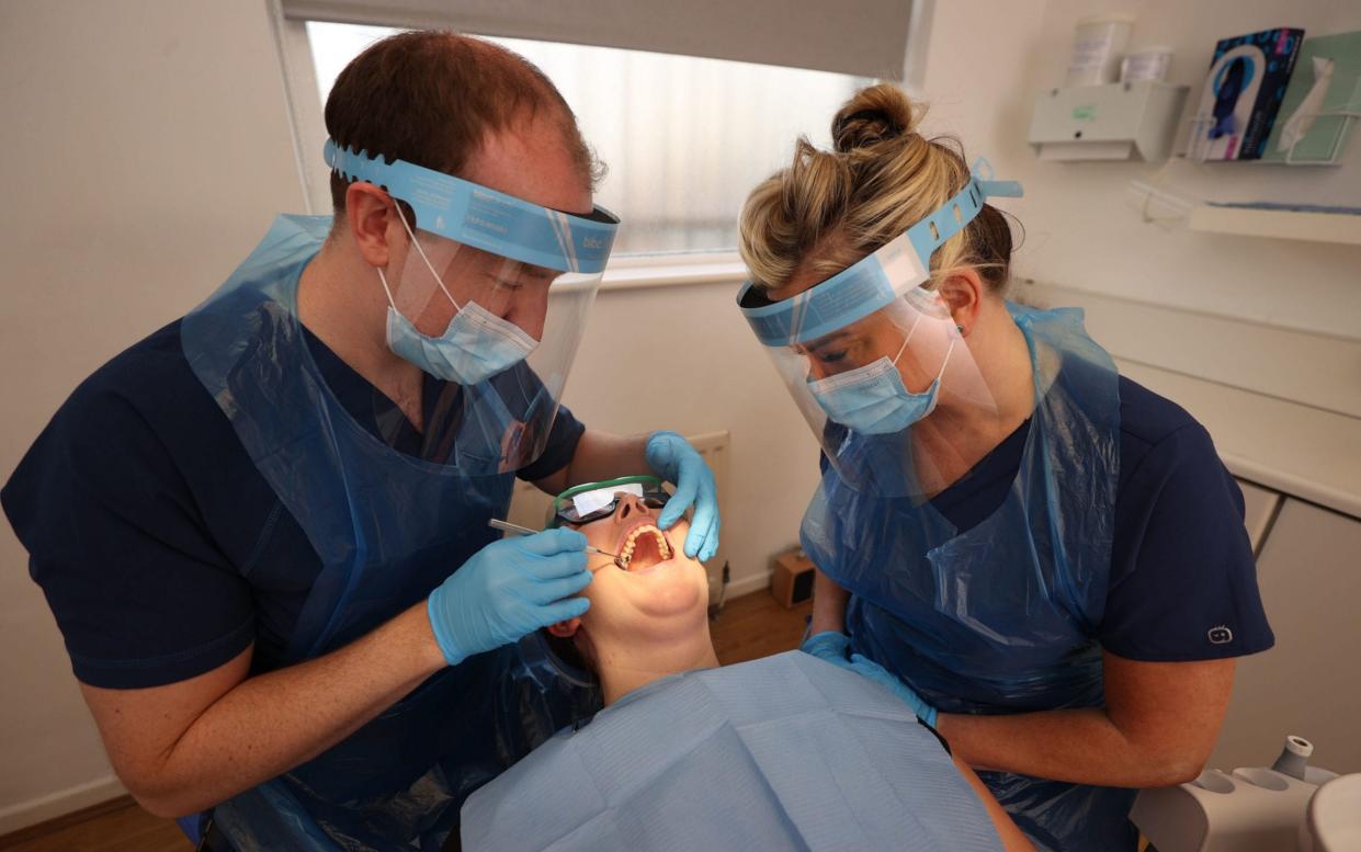 Around 19 million NHS dental appointments have been missed due to coronavirus guidelines restricting services, dentists have warned.   - Liam McBurney/PA Wire