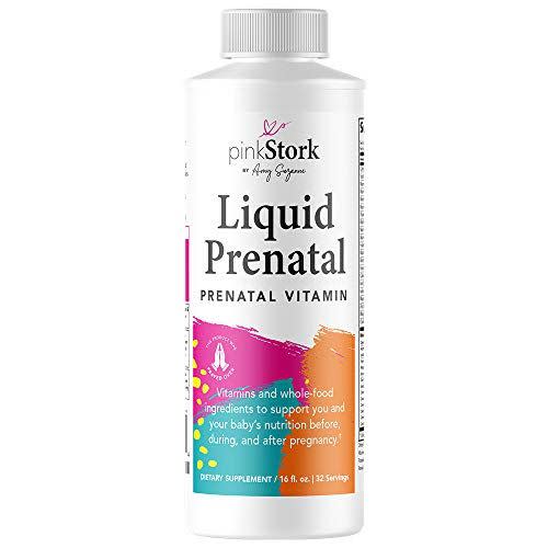 7) Pink Stork Liquid Prenatal Vitamins