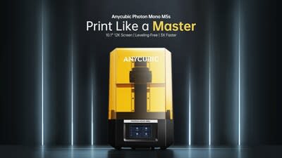 Anycubic Launches the Photon Mono M5s: The First Consumer Grade  Leveling-free 12k Resin Printer