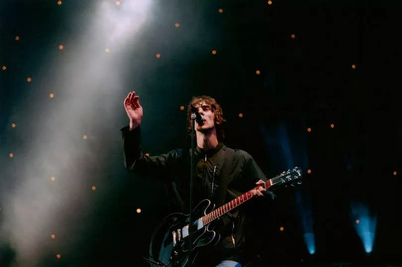 Richard Ashcroft playing Haigh Hall with The Verve in May 1998 -Credit:Redferns