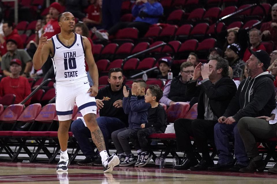 Will Utah State basketball beat TCU in the NCAA Tournament? March Madness picks, predictions and odds weigh in on the first-round game.