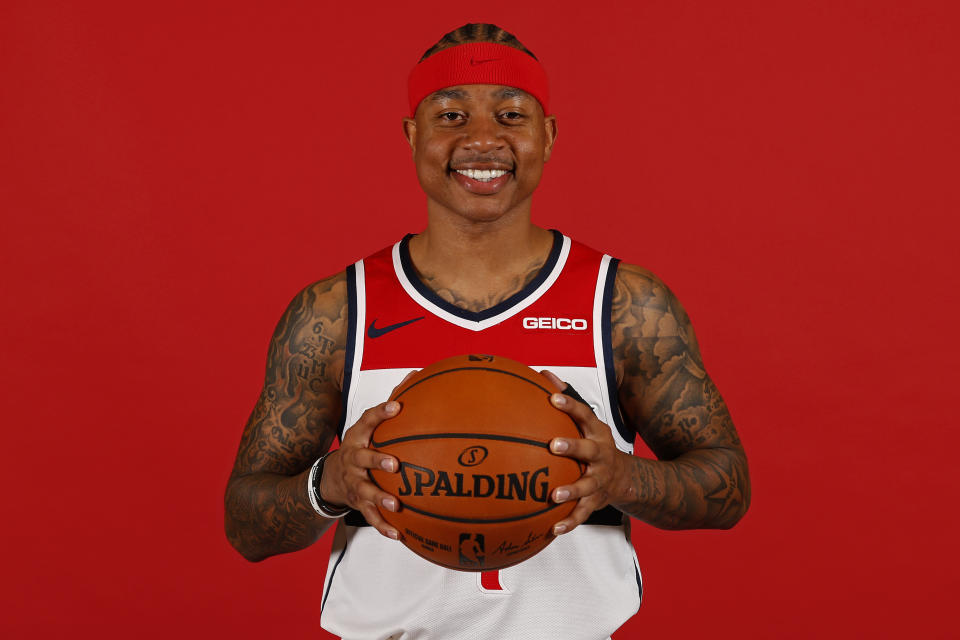 Washington Wizards guard Isaiah Thomas (4) 