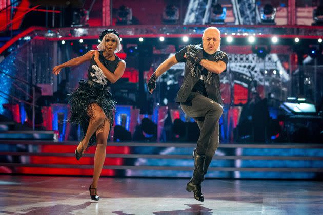 It took Stefania years to get Bill Bailey on the show (Photo: Guy Levy/BBC via PA Media)