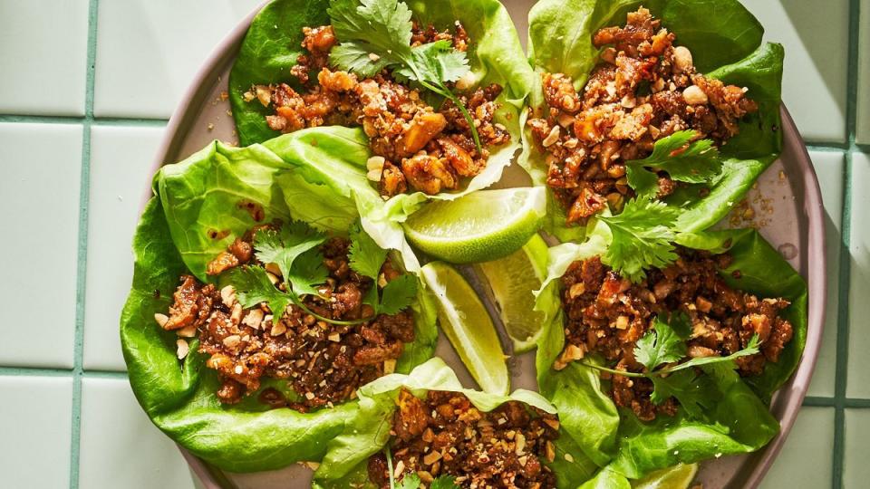 tofu lettuce wraps