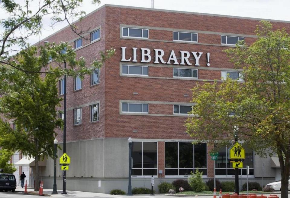 The city of Boise hopes to upgrade its main library branch, located west of Capitol Boulevard and just north of the Boise River.