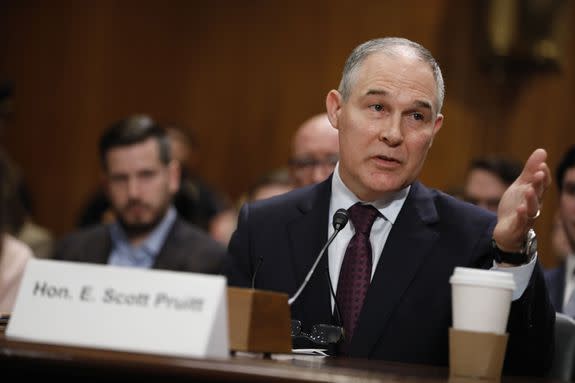 EPA Administrator Scott Pruitt.