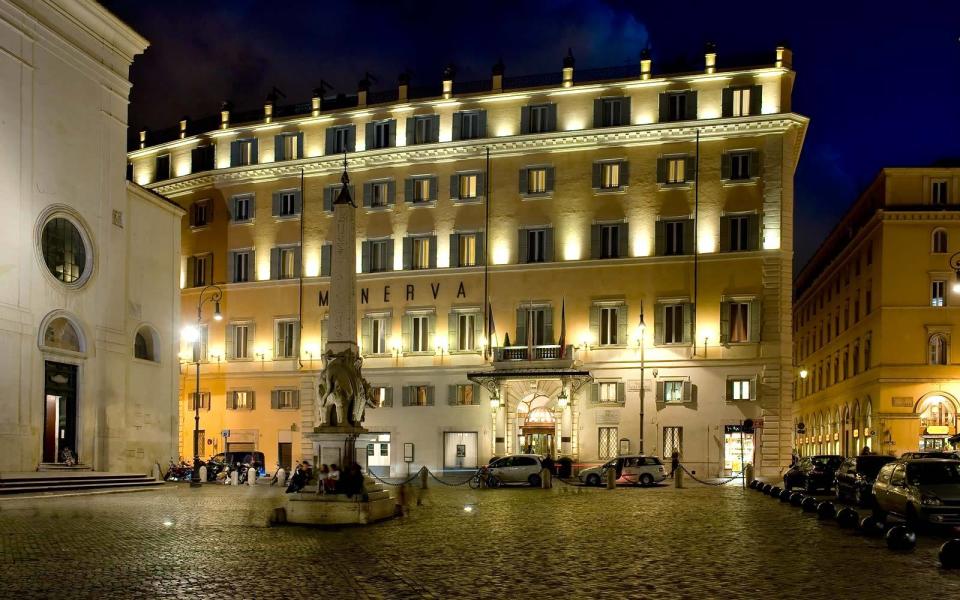 The Hotel de la Minerve in Rome - Credit: Courtesy image