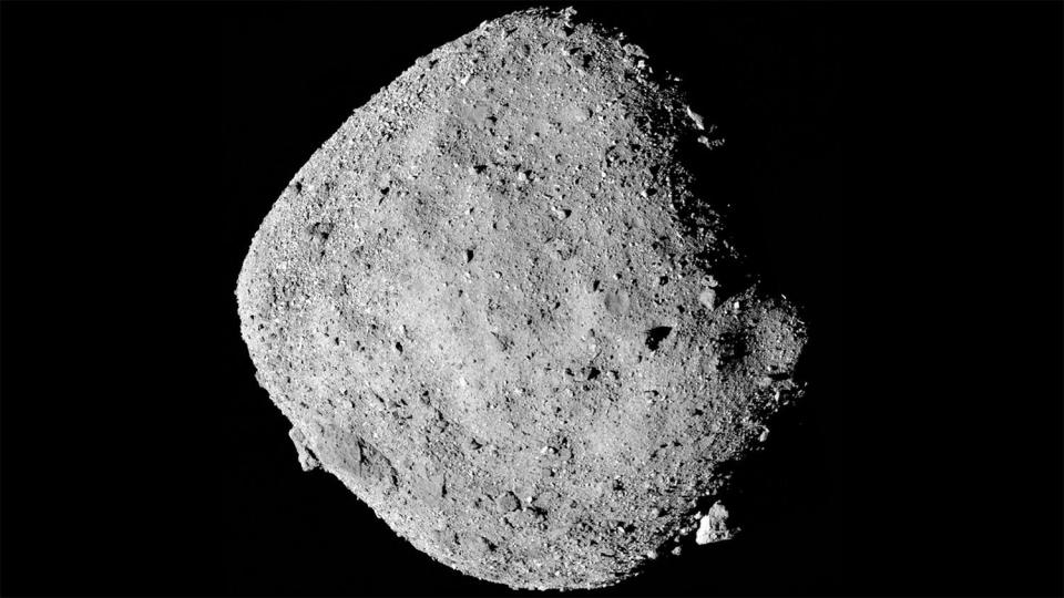 The asteroid Bennu, as imaged by NASA's OSIRIS-REx spacecraft. / Credit: NASA