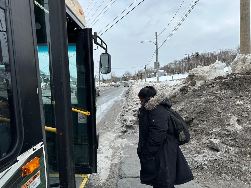 Transit users are encouraged to find the nearest driveway or clearing in cases where bus stops are not cleared of snow.