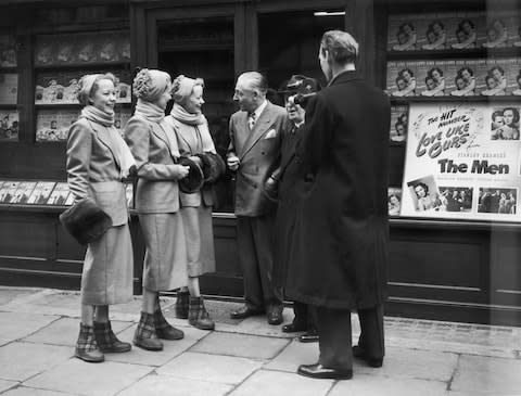 The Beverley Sisters at Denmark Street in the 1950s - Credit: GETTY