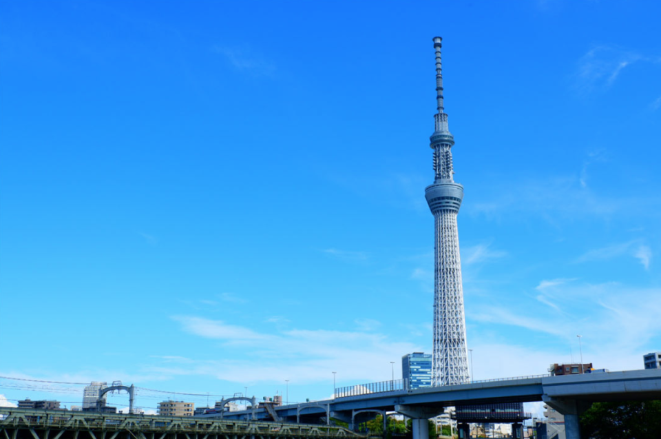 日本新地標東京「晴空塔」在2012年興建完成。圖／D子 提供