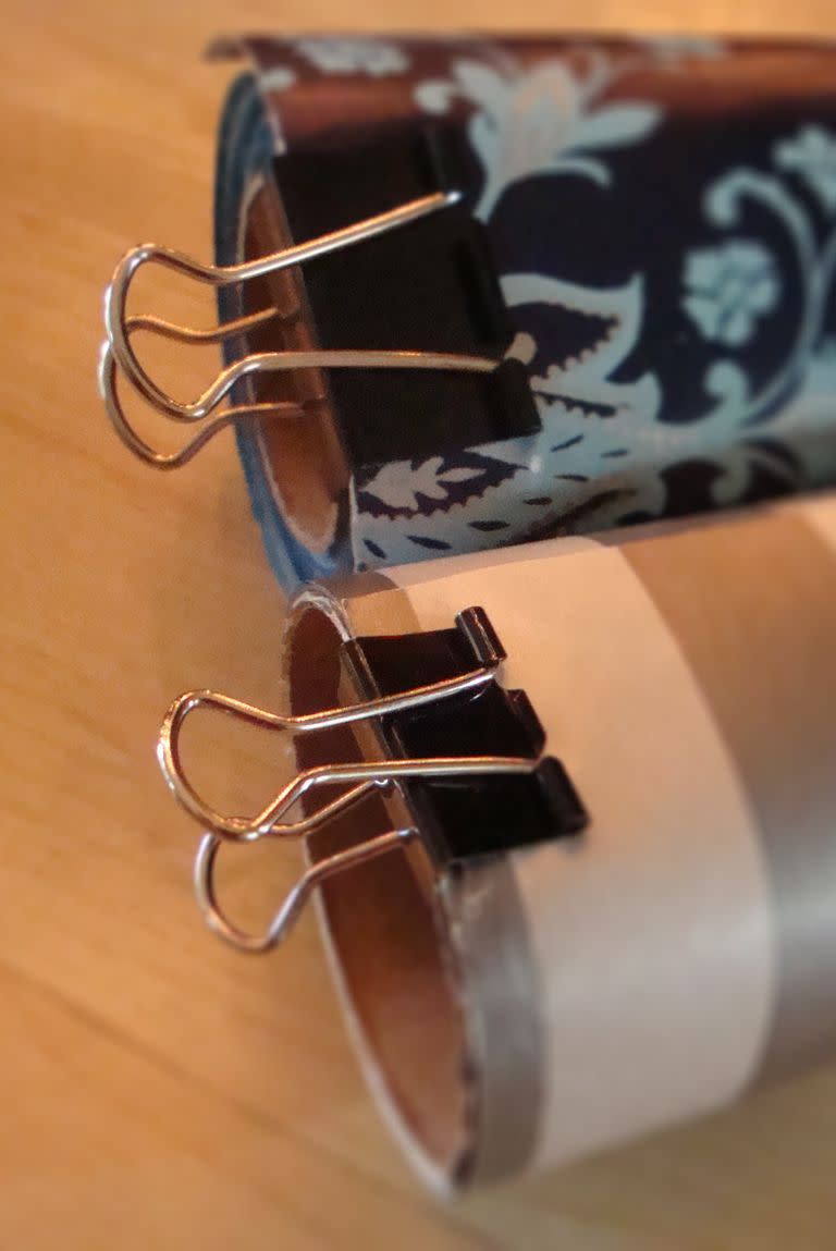 Find creative uses for binder clips.