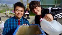 Edmonton students get hands dirty in lesson about global water insecurity