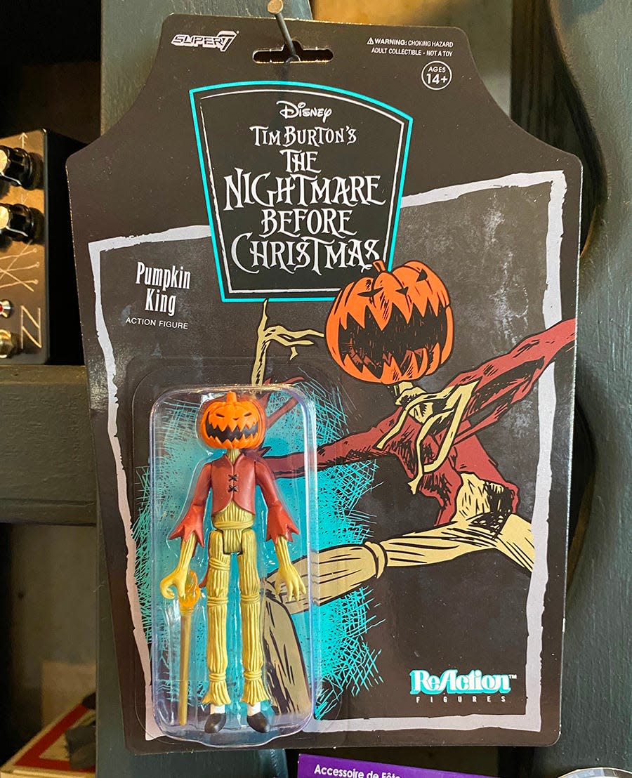 A Vintage Nightmare Before Christmas Action Figure at Graveface Records and Curiosities.