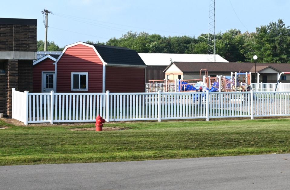 The Tot Spot preschool is built on the backside of the Branch Area Career Center.