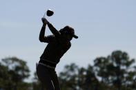 Defending champion Jeongeun Lee6, of South Korea, hits from the second tee during practice for the U.S. Women's Open golf tournament, Tuesday, Dec. 8, 2020, in Houston. (AP Photo/Eric Gay)