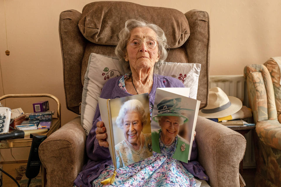 Winifred Flemming has lived in the same house for nearly eight decades. (SWNS)