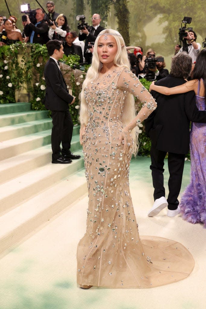 Karol G attends the 2024 Met Gala