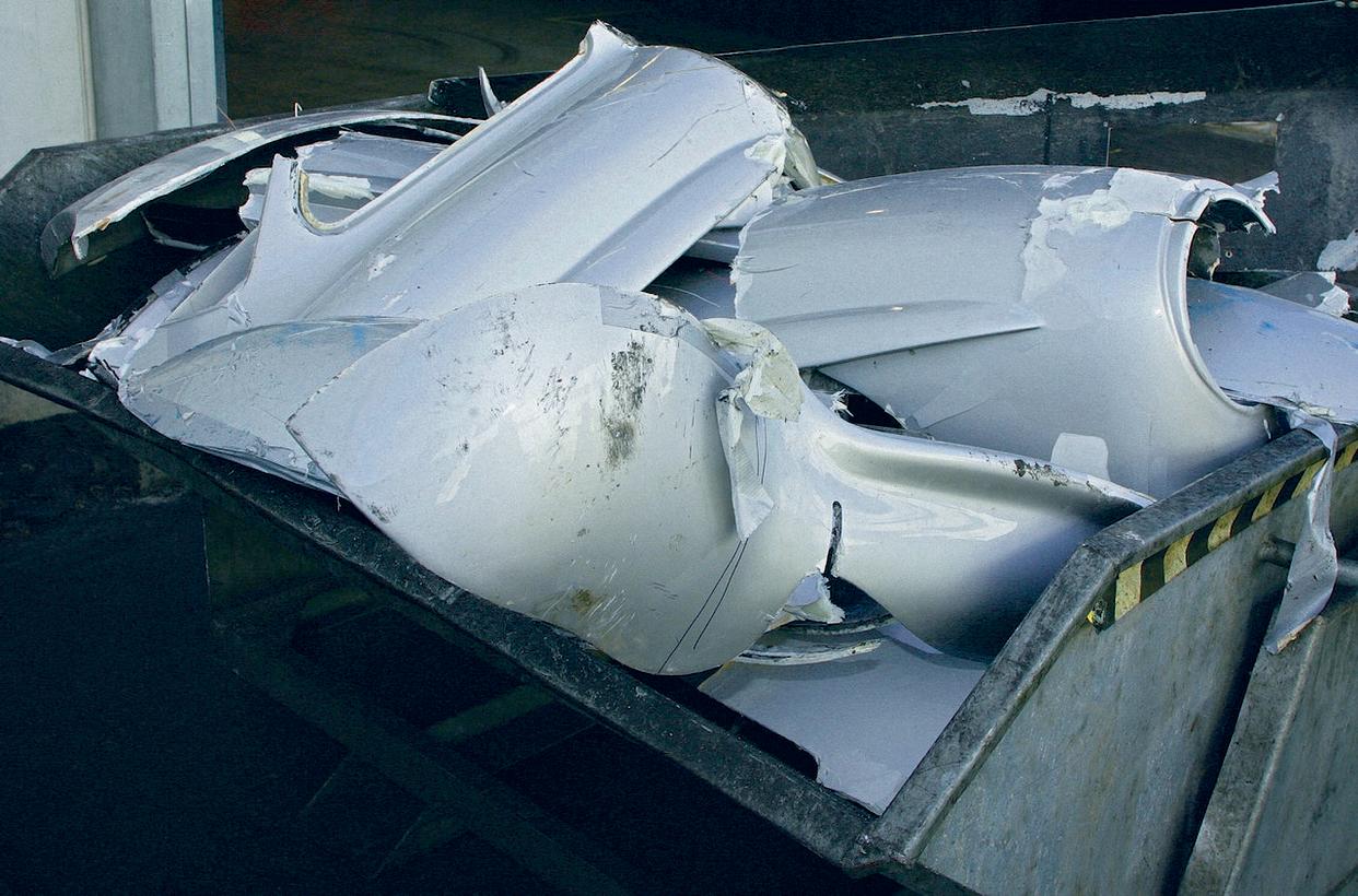 destroyed replica body