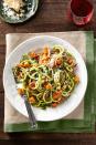 <p>Craving pasta for Christmas? Skip the red sauce and opt for hearty sweet potatoes, a bright pesto, and toasty pine nuts. To keep it vegan, skip the cheese in the pesto, and sub in nutritional yeast.</p><p><strong><a href="https://www.countryliving.com/food-drinks/recipes/a41068/bucatini-with-winter-pesto-and-sweet-potatoes/" rel="nofollow noopener" target="_blank" data-ylk="slk:Get the recipe;elm:context_link;itc:0;sec:content-canvas" class="link ">Get the recipe</a>.</strong></p><p><strong><a class="link " href="https://www.amazon.com/Bragg-Premium-Nutritional-Yeast-Seasoning/dp/B002863BIW/?tag=syn-yahoo-20&ascsubtag=%5Bartid%7C10050.g.34473510%5Bsrc%7Cyahoo-us" rel="nofollow noopener" target="_blank" data-ylk="slk:SHOP NUTRITIONAL YEAST;elm:context_link;itc:0;sec:content-canvas">SHOP NUTRITIONAL YEAST</a><br></strong></p>