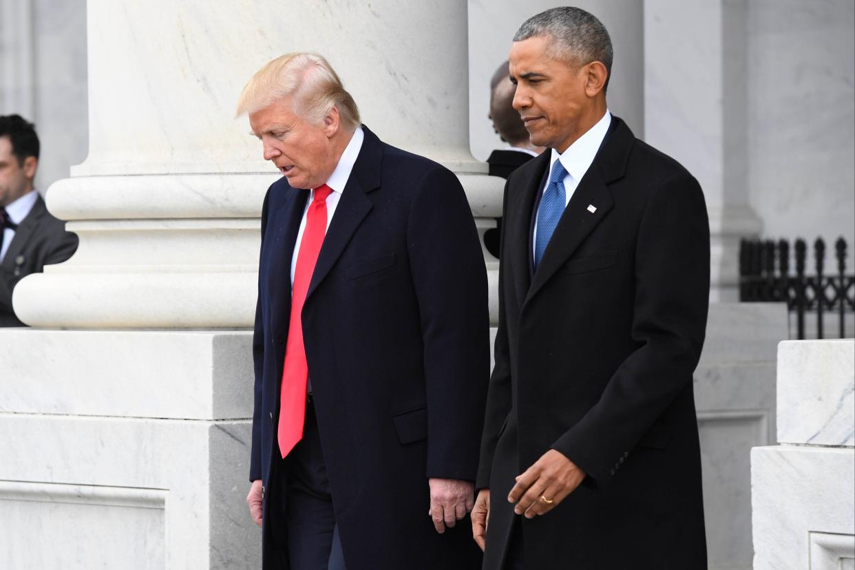 Former Presidents Donald Trump and Barack Obama have opposing views on the Affordable Care Act. Trump promised to repeal the law known as Obamacare but was unable to do so during his term. As a candidate again, he is threatening to reopen the fight if he is reelected.