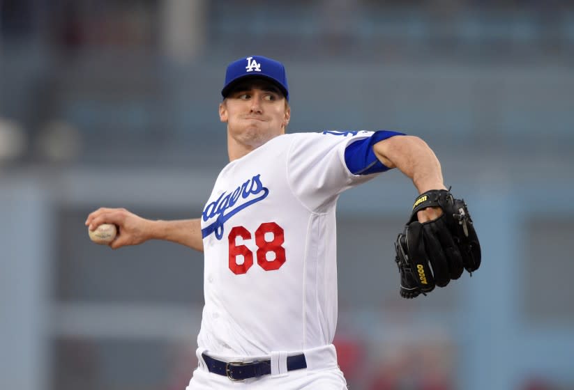 Ross Stripling will be in the bullpen to help the Dodgers' depleted staff.