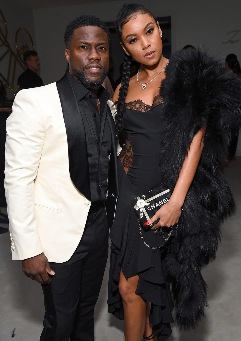 KEVIN HART and ENIKO PARRISH HART