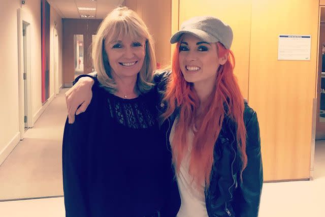 <p>Rebecca Quin/Instagram</p> Anne Quin (left) and her daughter Becky Lynch