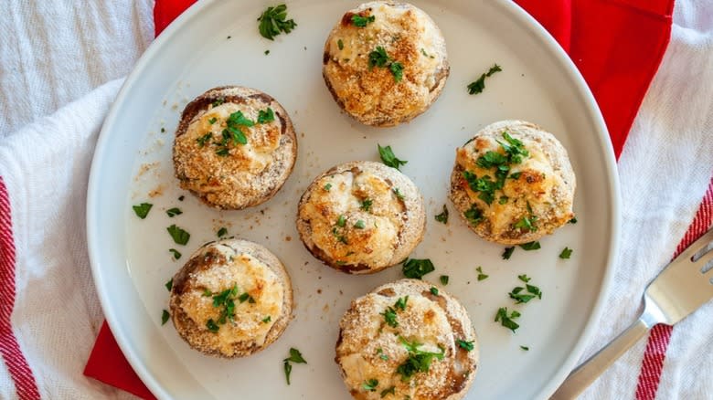 Crab Stuffed Mushroom