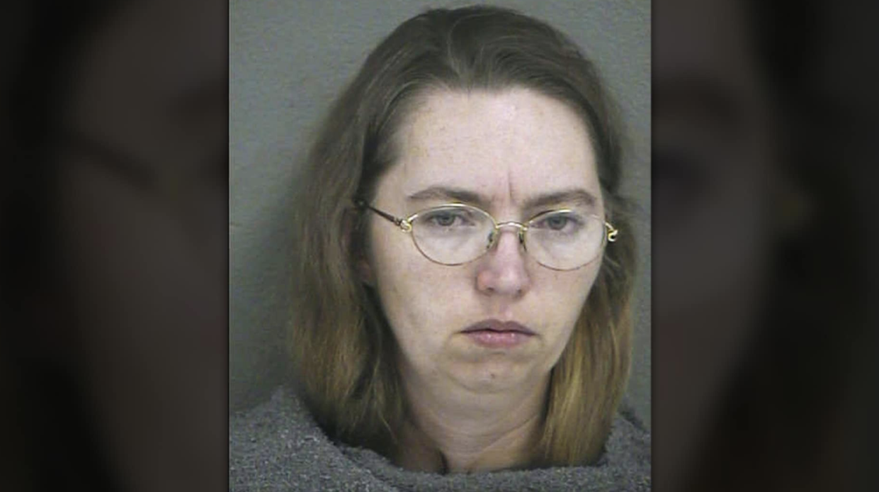 Lisa Montgomery is on federal death row for strangling an eight-month pregnant woman and cutting out the unborn baby, who survived (Wyandotte County Sheriff's Department)