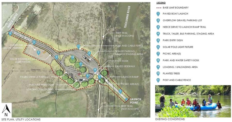 A boat ramp will be built at Tuolumne River Regional Park under a contract approved by the Modesto City Council on July 11, 2023.