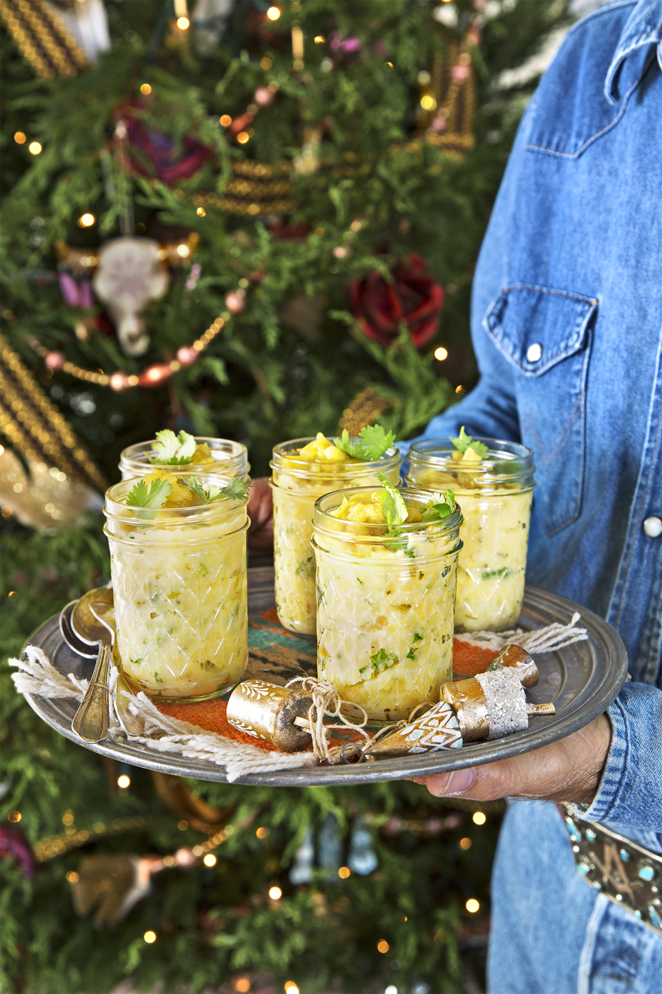 <p>These creamy and spicy buttermilk and hatch chile grits will be your new holiday side-dish go-to.</p><p><strong><a href="https://www.countryliving.com/food-drinks/recipes/a45486/buttermilk-and-hatch-chile-grits-recipe/" rel="nofollow noopener" target="_blank" data-ylk="slk:Get the recipe;elm:context_link;itc:0;sec:content-canvas" class="link ">Get the recipe</a>.</strong> </p>