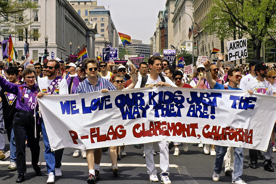 The March on Washington for Lesbian, Gay, and Bi Equal Rights and Liberation was a large political rally that took place in Washington, D.C., on April 25, 1993.&nbsp;