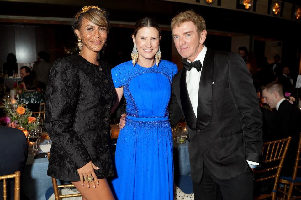 Nicole Ari Parker, Lizzie Tisch, and Michael Patrick King