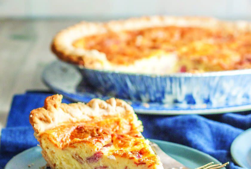<p>Quiche may be most closely associated <a href="http://www.thedailymeal.com/entertain/our-50-best-brunch-recipes-2017" rel="nofollow noopener" target="_blank" data-ylk="slk:with brunch;elm:context_link;itc:0;sec:content-canvas" class="link "><b>with brunch</b></a>, but it really is perfect for any meal of the day. This salty, cheesy quiche can be made on Sunday night and eaten all week with a side salad for a light, scrumptious lunch.<br><br><a href="http://www.thedailymeal.com/recipes/prosciutto-parmesan-quiche-recipe" rel="nofollow noopener" target="_blank" data-ylk="slk:For the Prosciutto Parmesan Quiche recipe, click here.;elm:context_link;itc:0;sec:content-canvas" class="link "><b>For the Prosciutto Parmesan Quiche recipe, click here.</b></a></p>