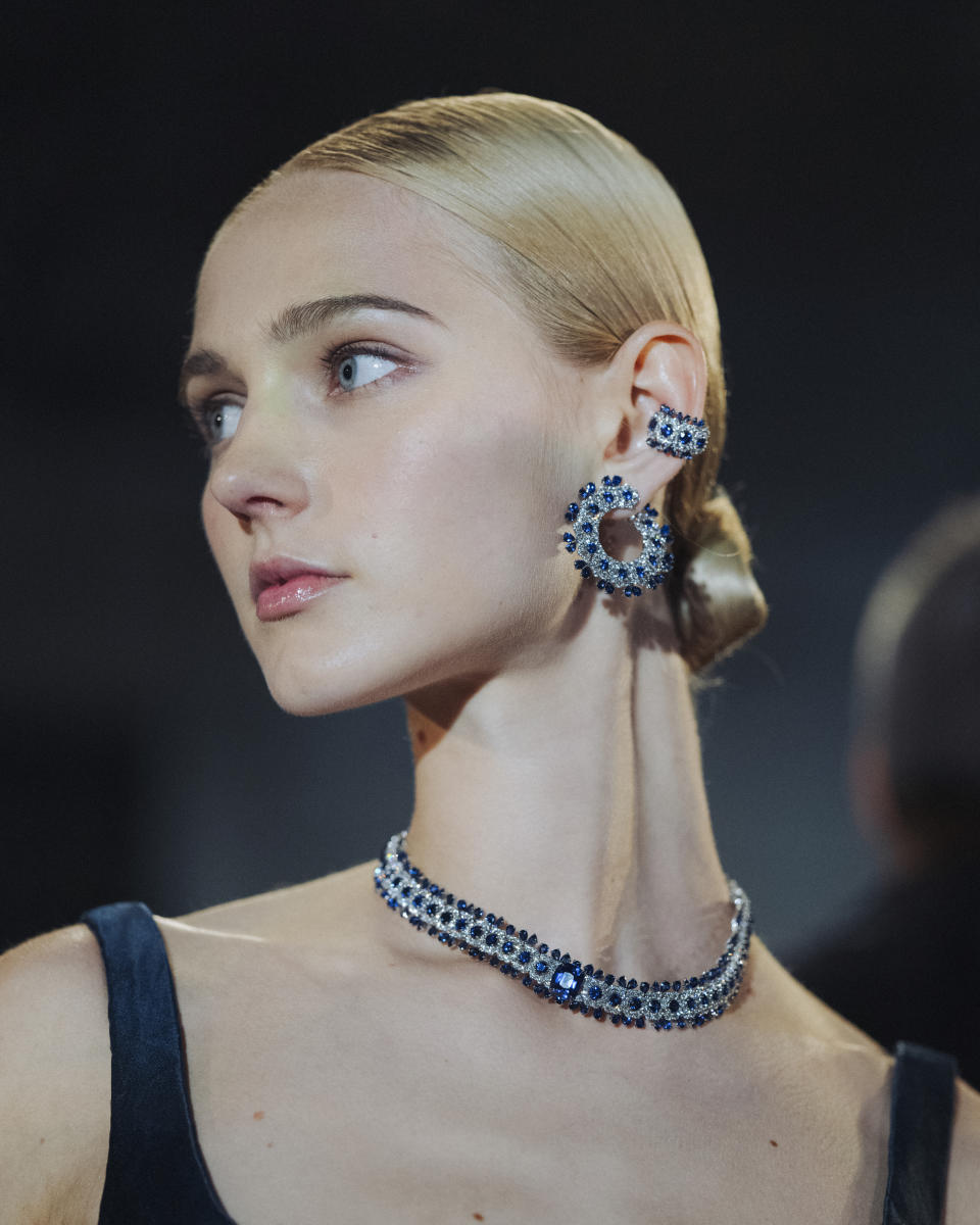 Dior’s <a href="https://wwd.com/accessories-news/jewelry/chanel-explores-tweed-high-jewelry-collection-london-presentation-1235671390/" rel="nofollow noopener" target="_blank" data-ylk="slk:high jewelry;elm:context_link;itc:0;sec:content-canvas" class="link ">high jewelry</a> show.