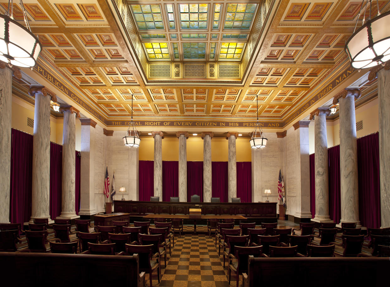 All four sitting justices of West Virginia&rsquo;s Supreme Court of Appeals are facing possible impeachment over allegations that they misused public money. (Photo: Thorney Lieberman via Getty Images)