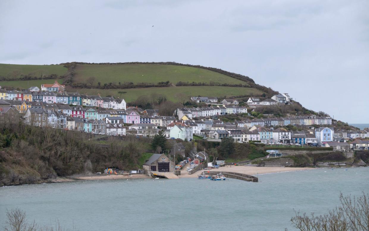 New Quay in Ceredigion