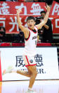 <p>光復高中謝銘駿慶祝逆轉勝。（圖片來源：HJ Sports）（20230218）</p> 